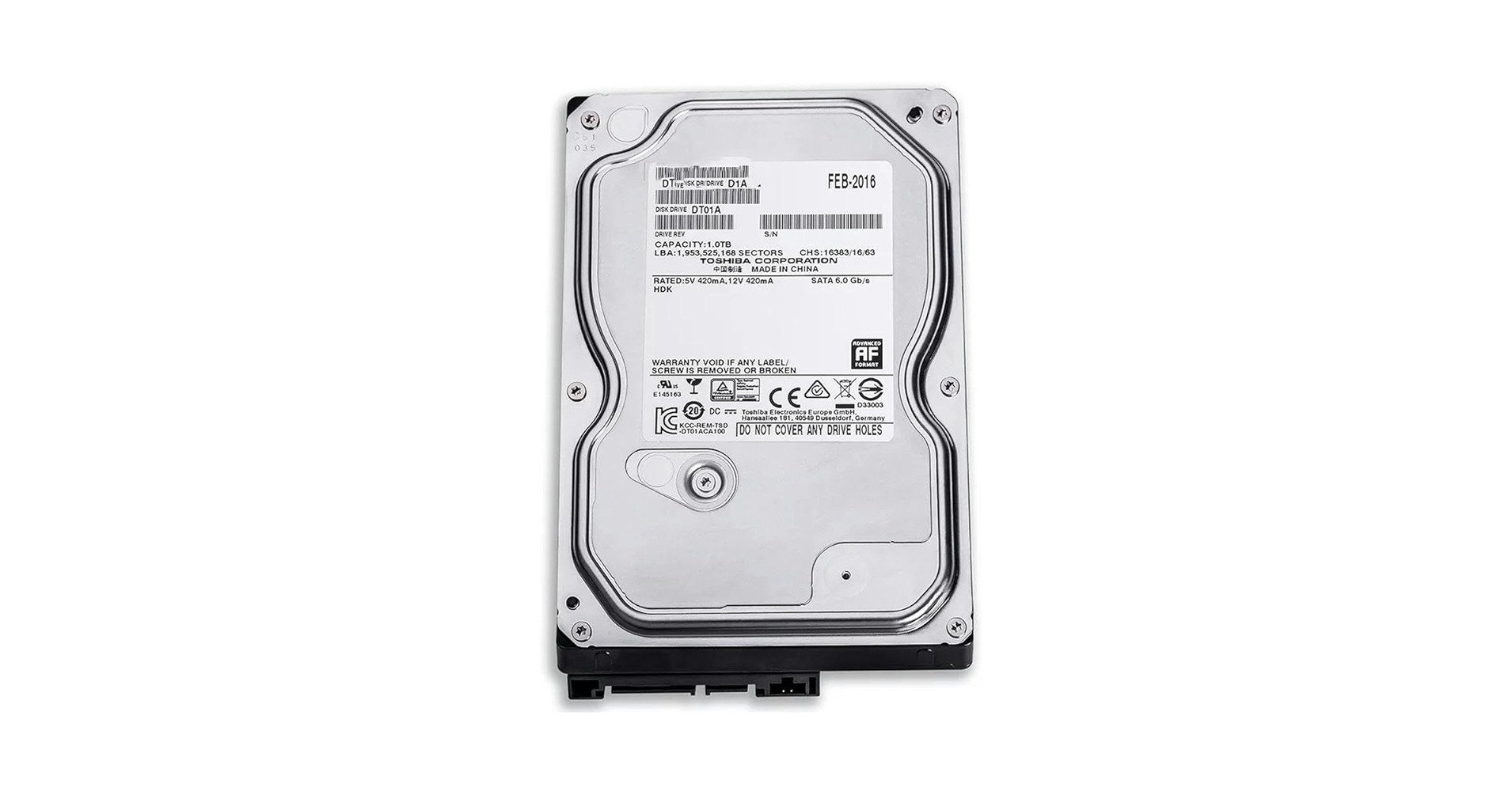 東芝 - TOSHIBA製HDD　DT02ABA200V　2TB SATA600 5400 Amazon.com: RKEBK for DT02ABA200V 3.5-inch 2TB Monitoring